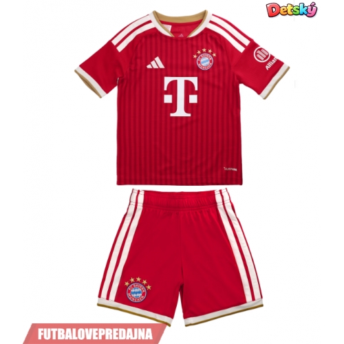 Lacne Dětský Futbalové dres Bayern Munich Nathaniel Brown #11 2026-27 Krátky Rukáv - Domáci (+ trenírky)